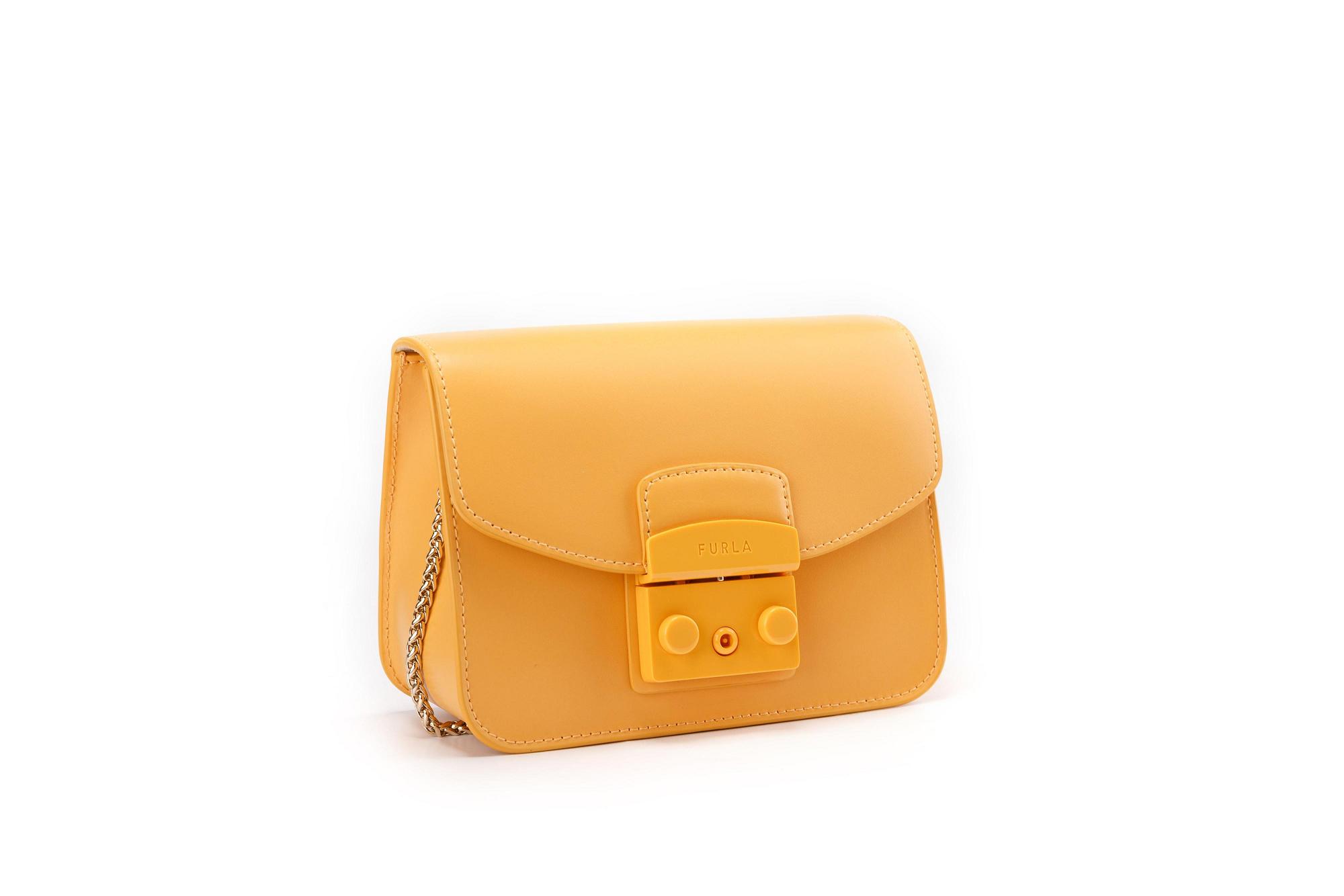 Furla Metropolis Vesker Norge - Mini Vesker Dame Gul KOH241673